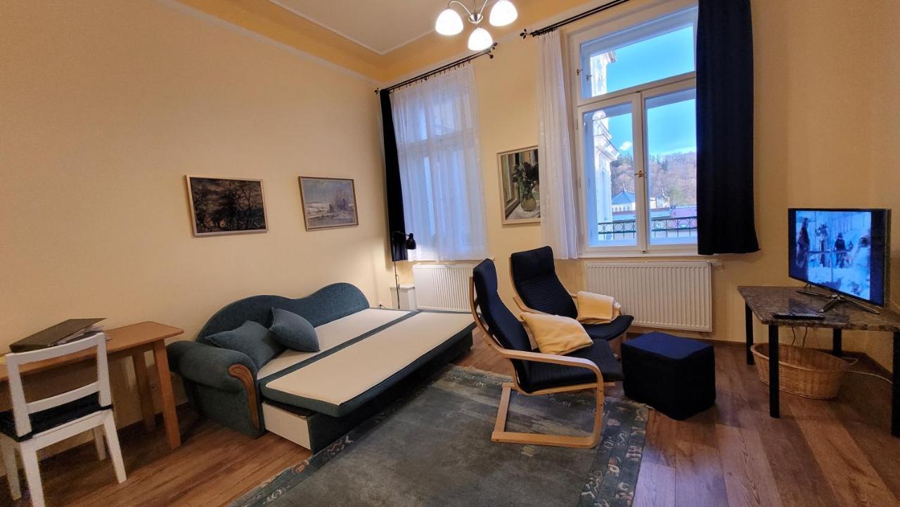 Apartman U Kolonady Марианске-Лазне Экстерьер фото